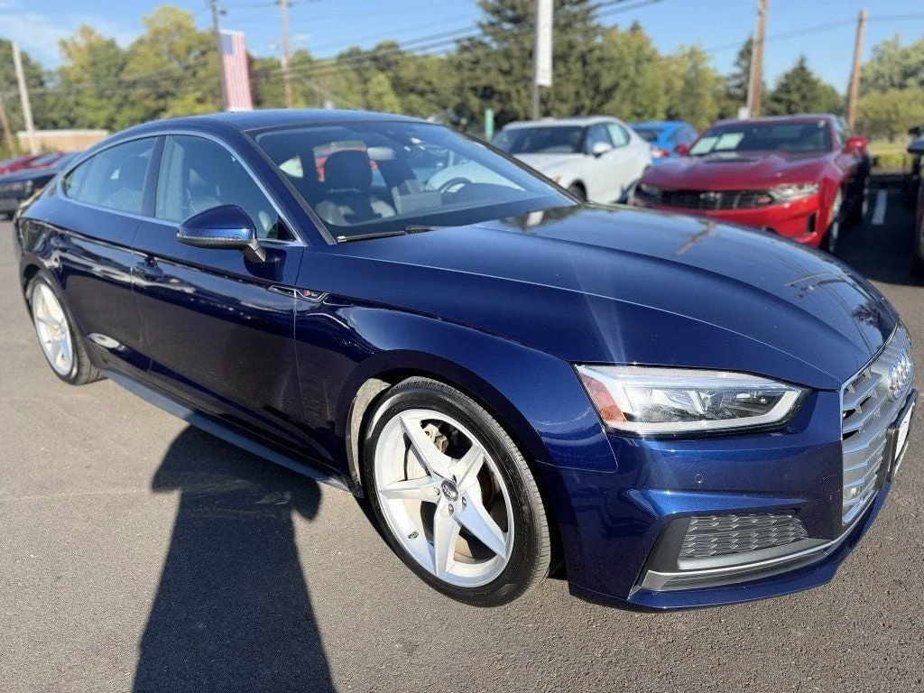 Used 2019 Navarra Blue Metallic Audi  image 2