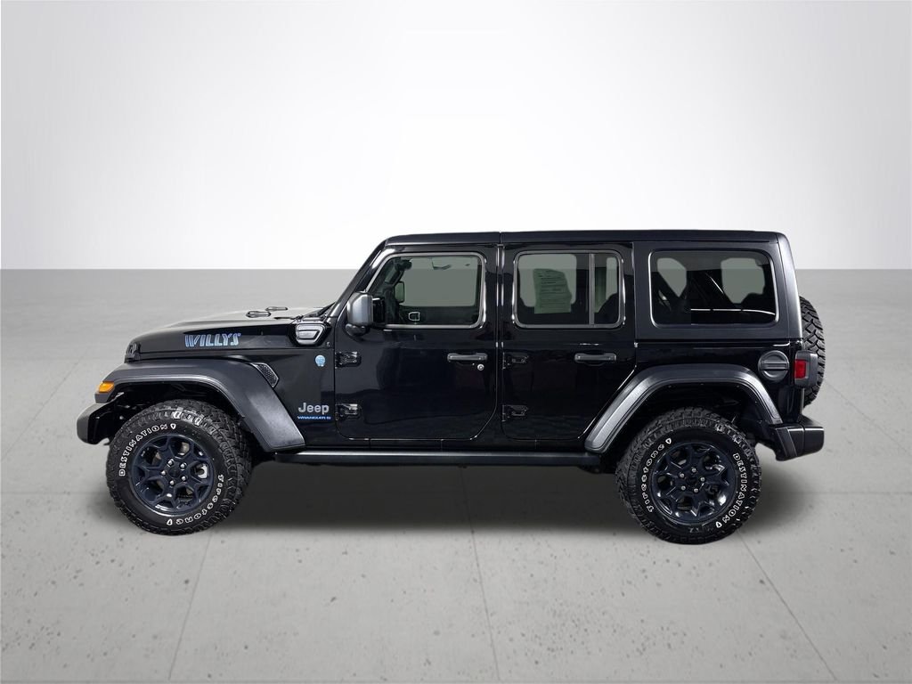 Used 2023 Black Clearcoat Jeep Willys 4xe image 9