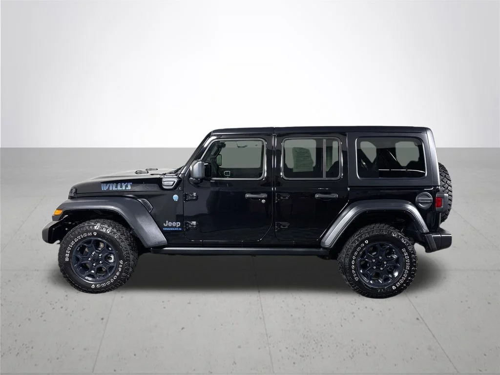Used 2023 Black Jeep Willys 4xe image 9