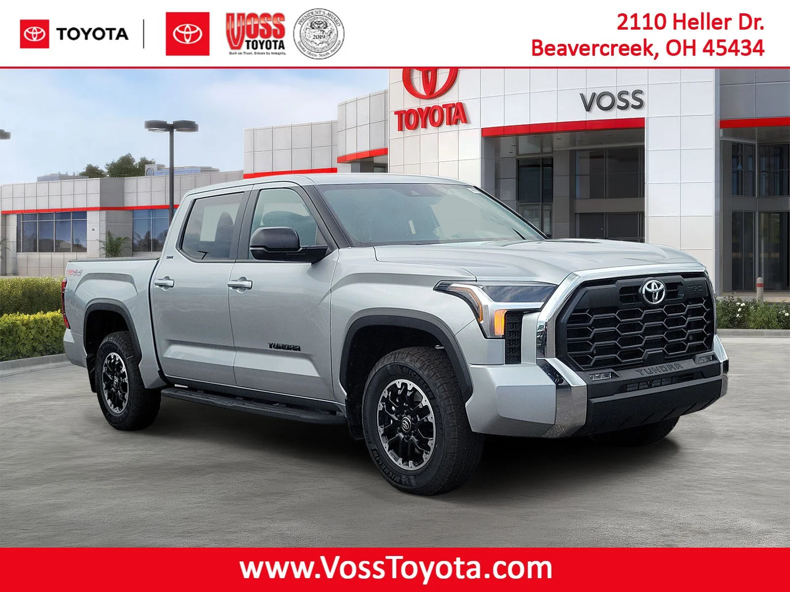 New 2026 Celestial Silver Metallic Toyota SR5 CrewMax 5.5