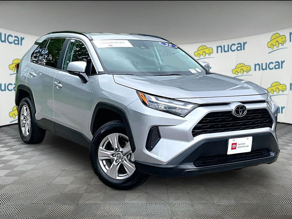 Certified Used 2025 Silver Toyota XLE image 1