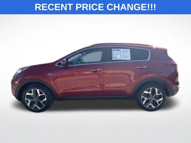 Used 2021 Red Kia EX image 4