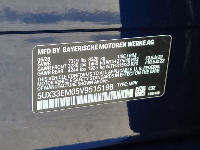 New 2027 Blue BMW M60i image 35