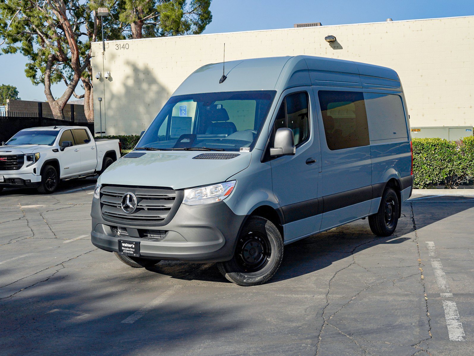 New 2026 Blue Gray Mercedes-Benz 2500 Standard Roof I4 Diesel 144 RWD image 1