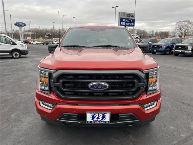 Used 2023 Hot Pepper Red Tinted Clearcoat Ford XLT image 49