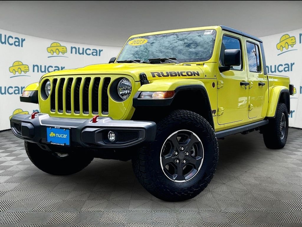Used 2023 Yellow Jeep Rubicon image 3