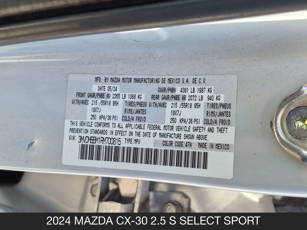 Used 2024 White Mazda 2.5 S Select Sport image 24