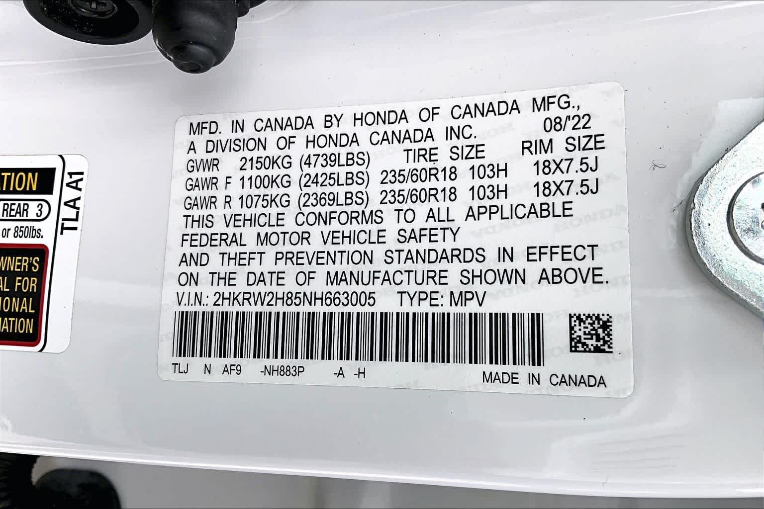 2022 Honda CR-V EX-L - Photo 35