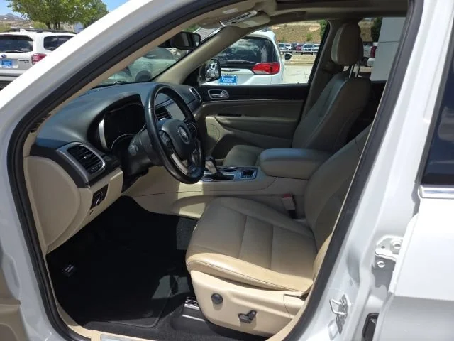 Used 2021 Bright White Clearcoat Jeep Limited image 16