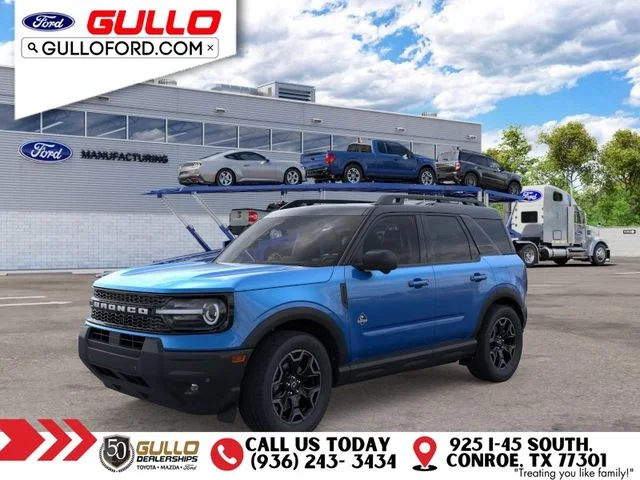 New 2026 Velocity Blue Metallic Ford Outer Banks image 1
