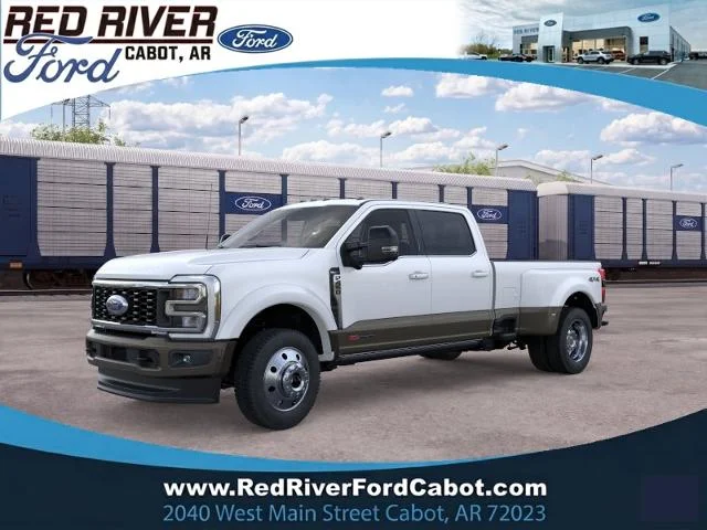 New 2026 Star White Metallic Tri-Coat Ford F-450® King Ranch® image 1