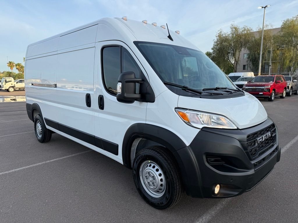 New 2026 Bright White Clearcoat RAM High Roof image 2