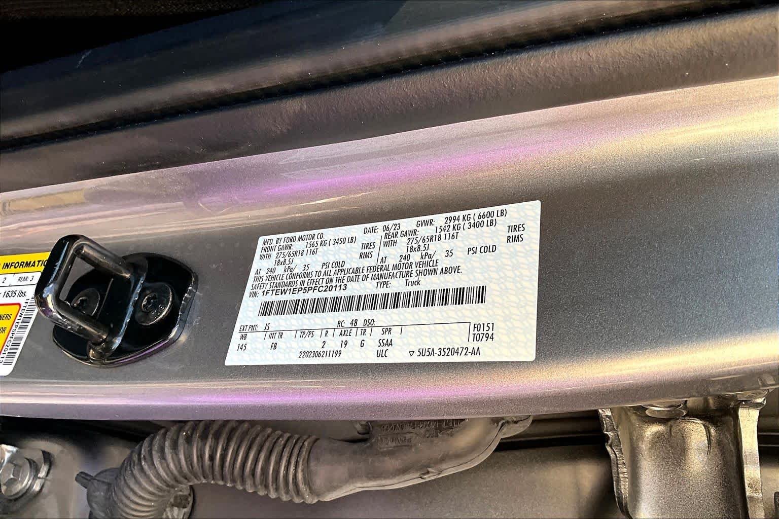 Certified Used 2023 Iconic Silver Metallic Ford XLT image 34