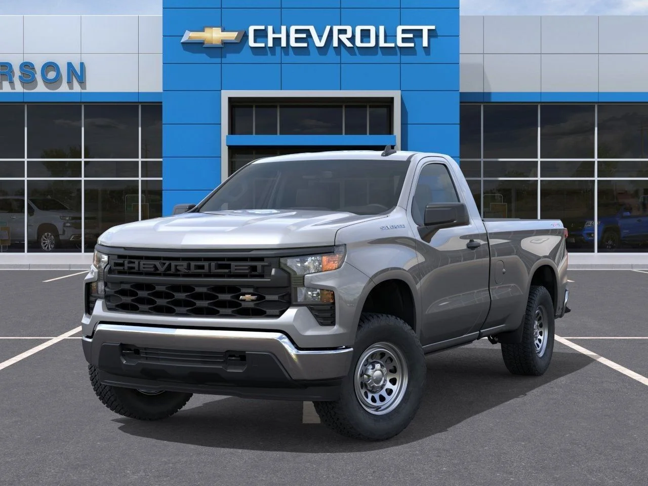 New 2026 Gray Chevrolet WT image 9