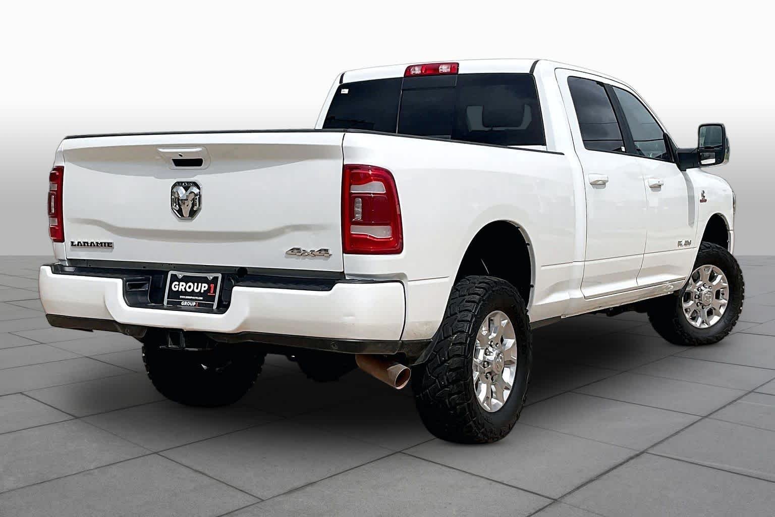 Used 2024 Bright White Clearcoat Ram Laramie image 12