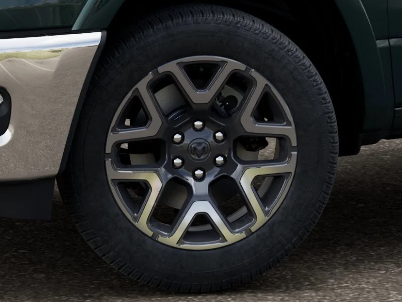 New 2026 Serrano-Green Metallic Exterior Paint RAM Laramie image 3