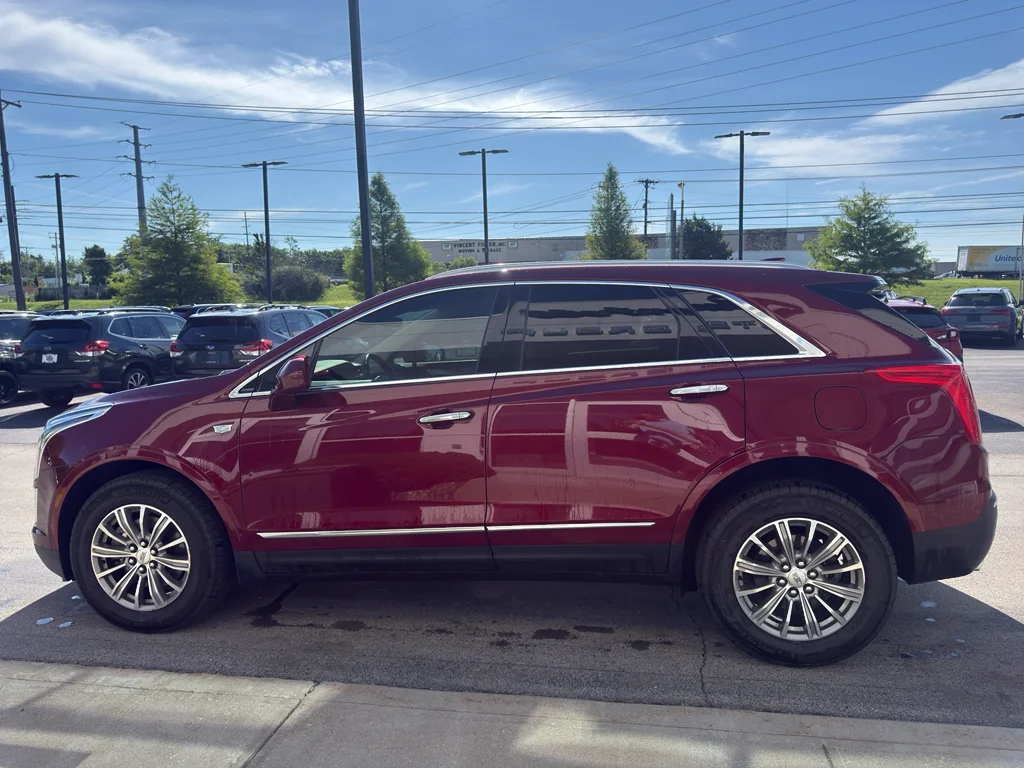 Used 2017 Red Passion Tintcoat Cadillac Luxury AWD image 6