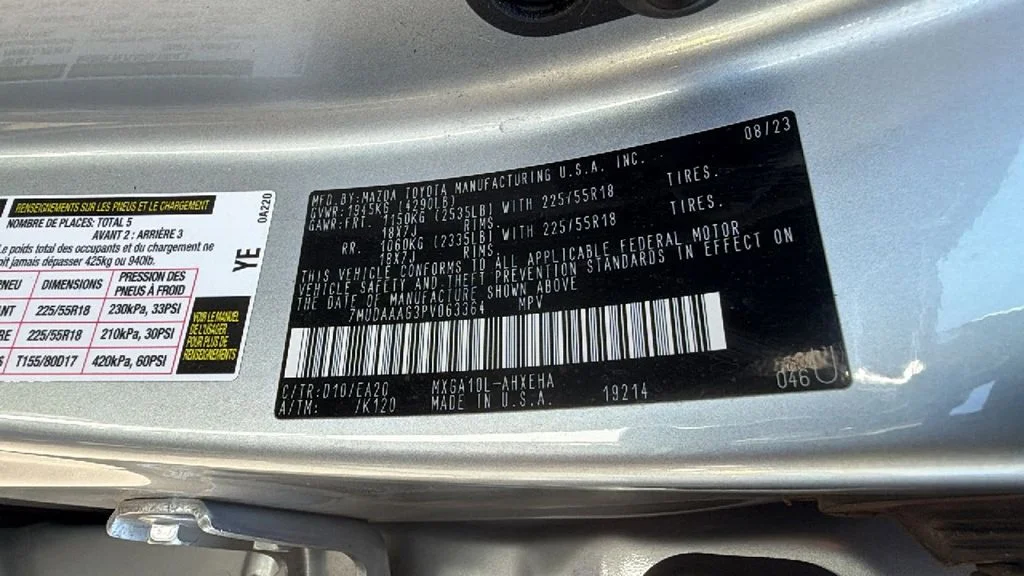 Used 2023 Silver Toyota XLE image 29