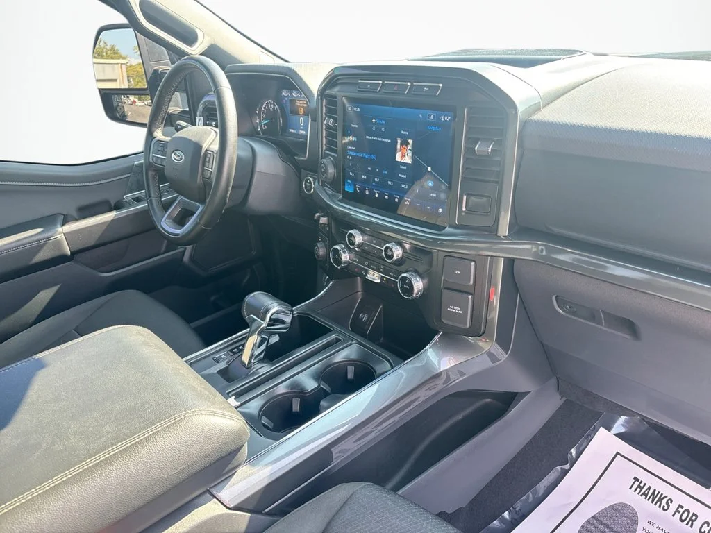 Certified Used 2023 Agate Black Metallic Ford XLT image 15
