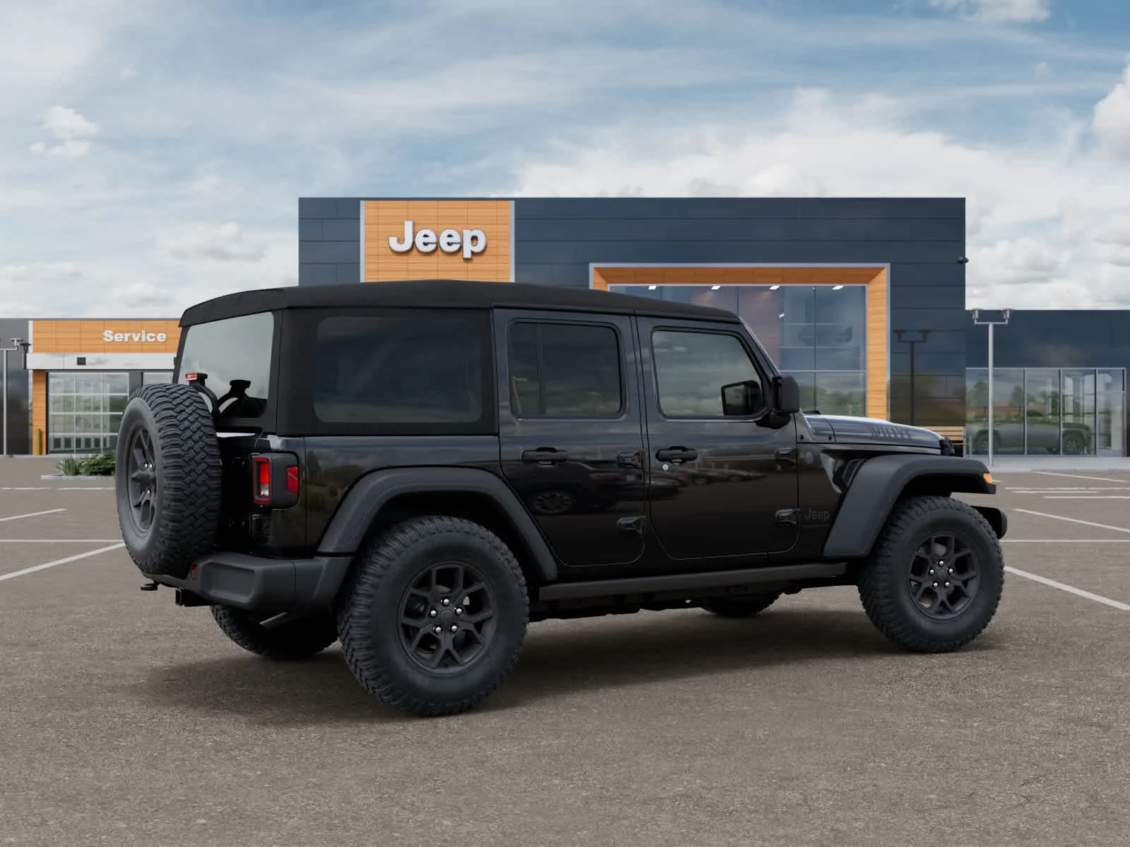 New 2026 Black Clearcoat Jeep Willys image 4