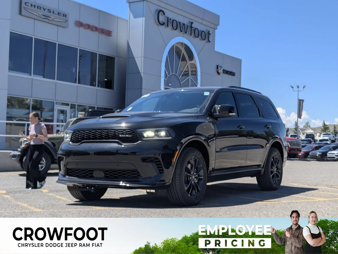 New 2026 Black Dodge GT Plus - - AWD - Blind- Spot Monitor - Heated Seats - Ventilated Seats - Memory Seats & More! image 1