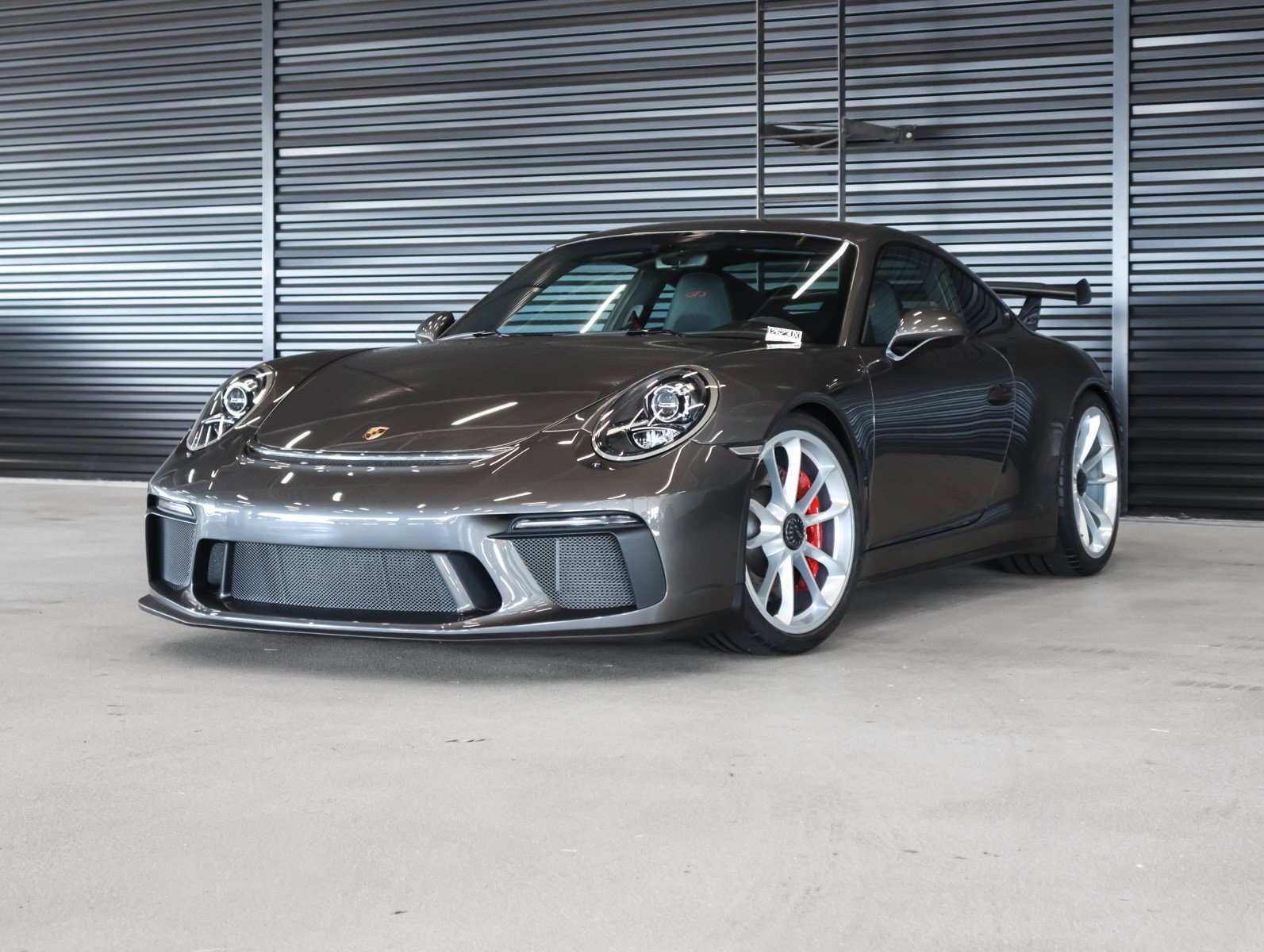 Used 2018 Agate Grey Metallic Porsche GT3 Coupe image 1