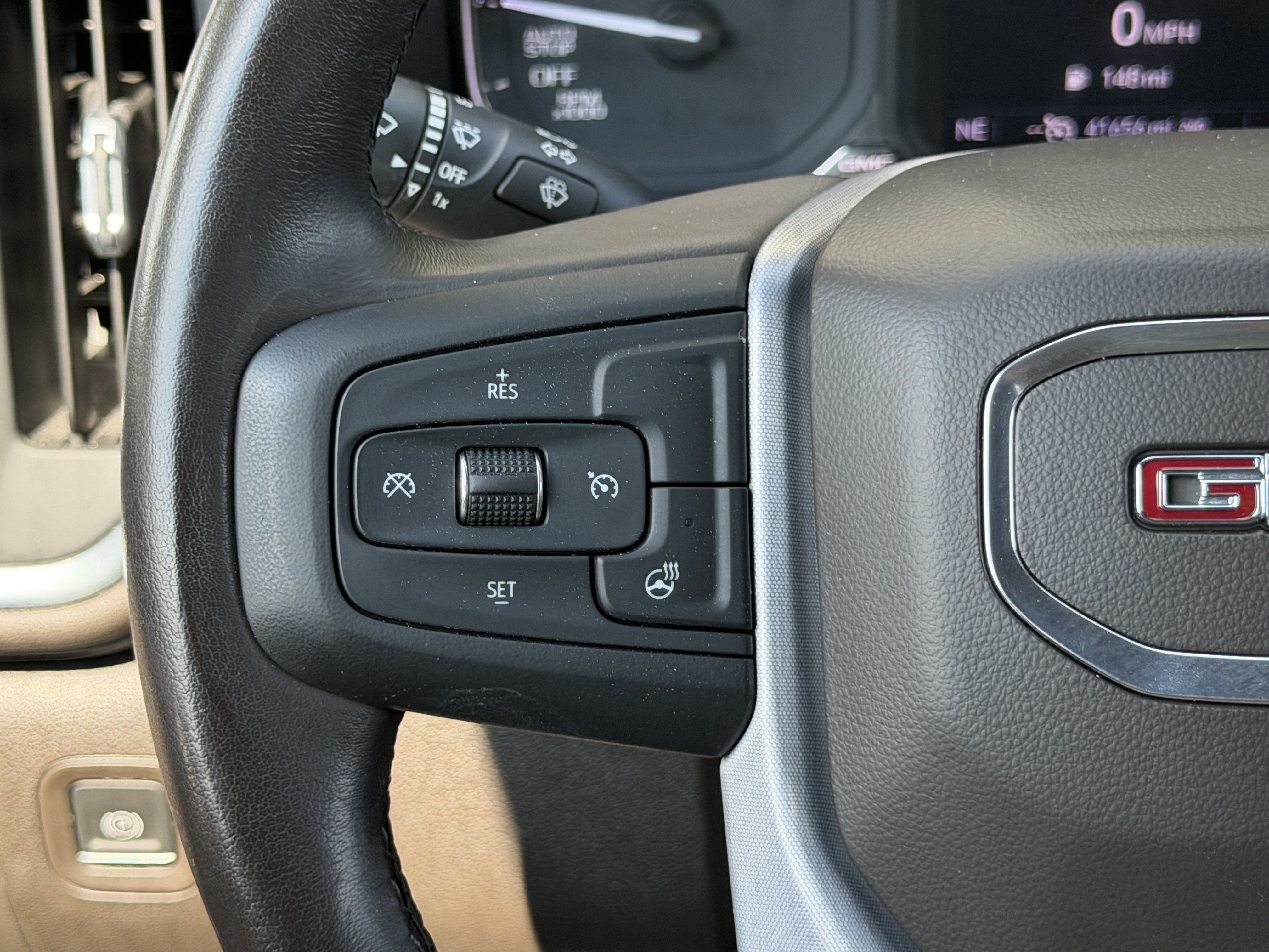 Used 2021 SATIN STEEL METALLIC GMC SLT image 35