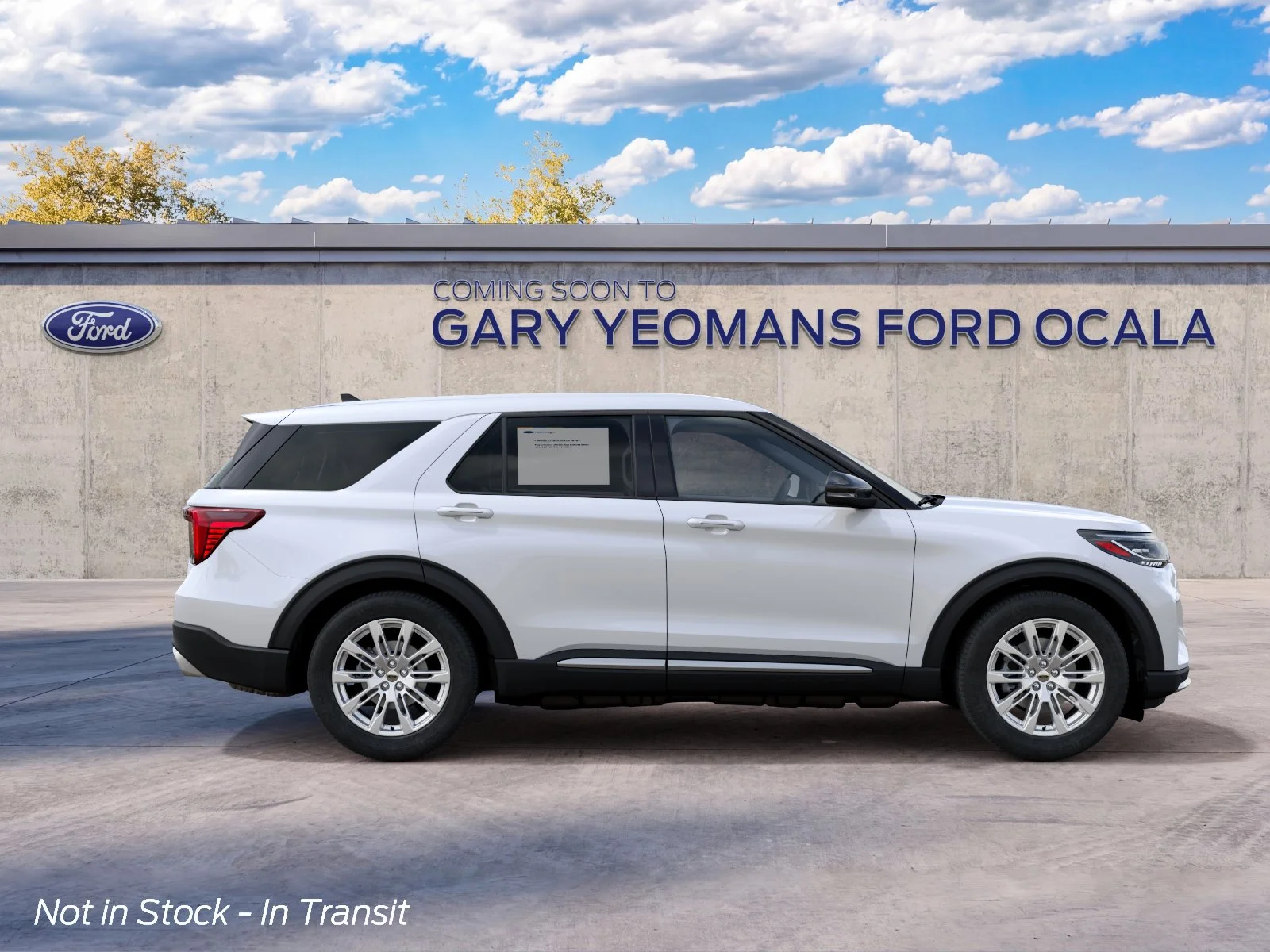 New 2027 Star White Metallic Tri-Coat Ford Platinum™ image 5