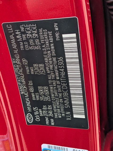 Used 2026 Red Hyundai SEL image 31