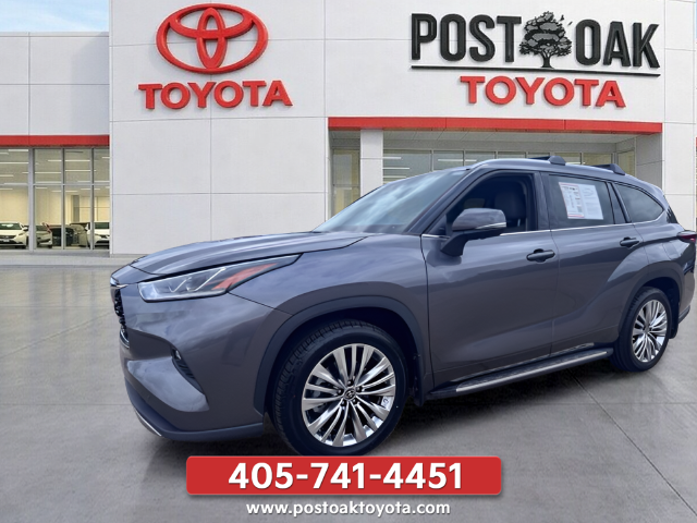 Used 2024 Gray Toyota Platinum image 1