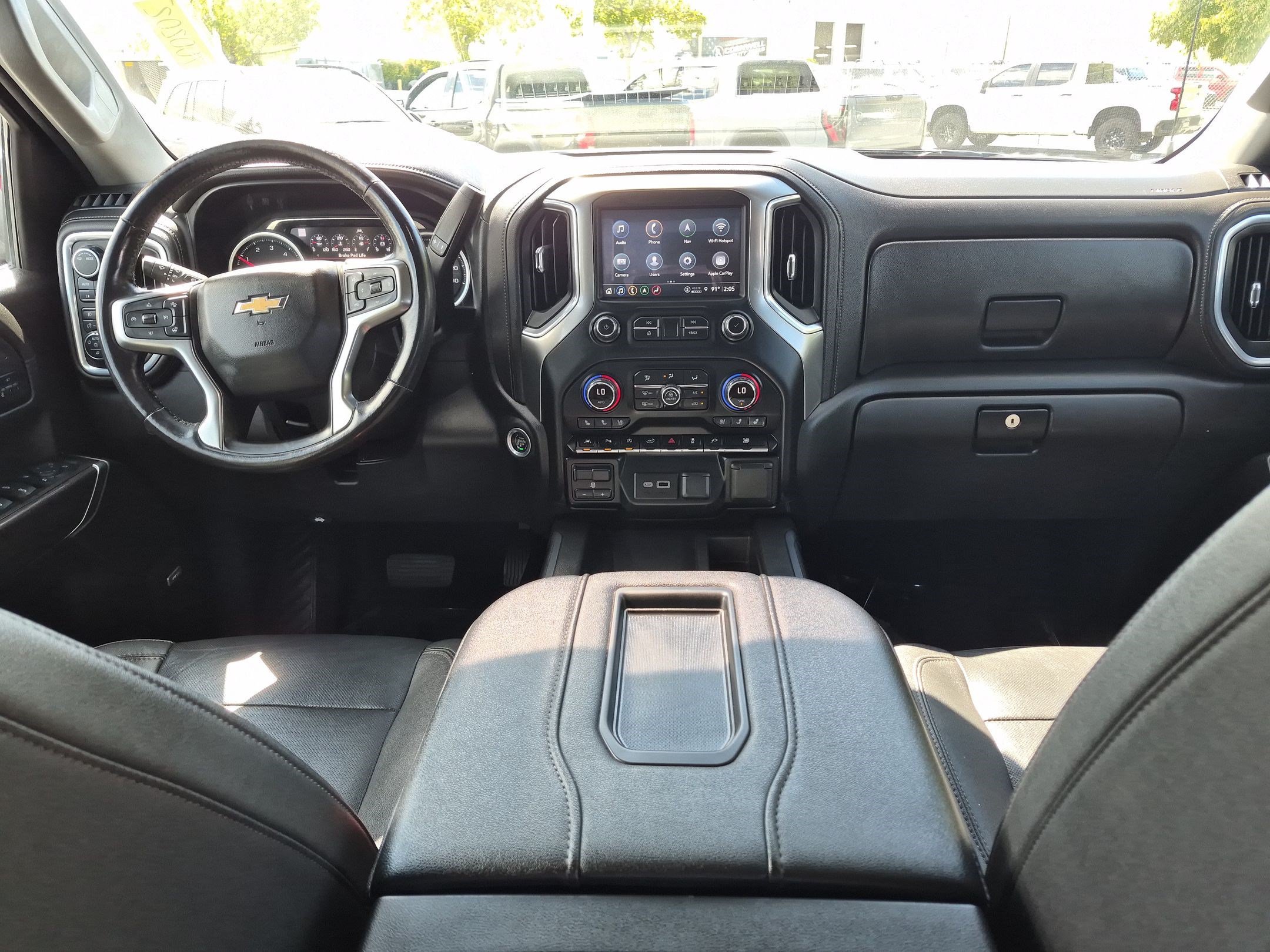 Used 2021 SHADOW GRAY METALLIC Chevrolet LTZ image 27