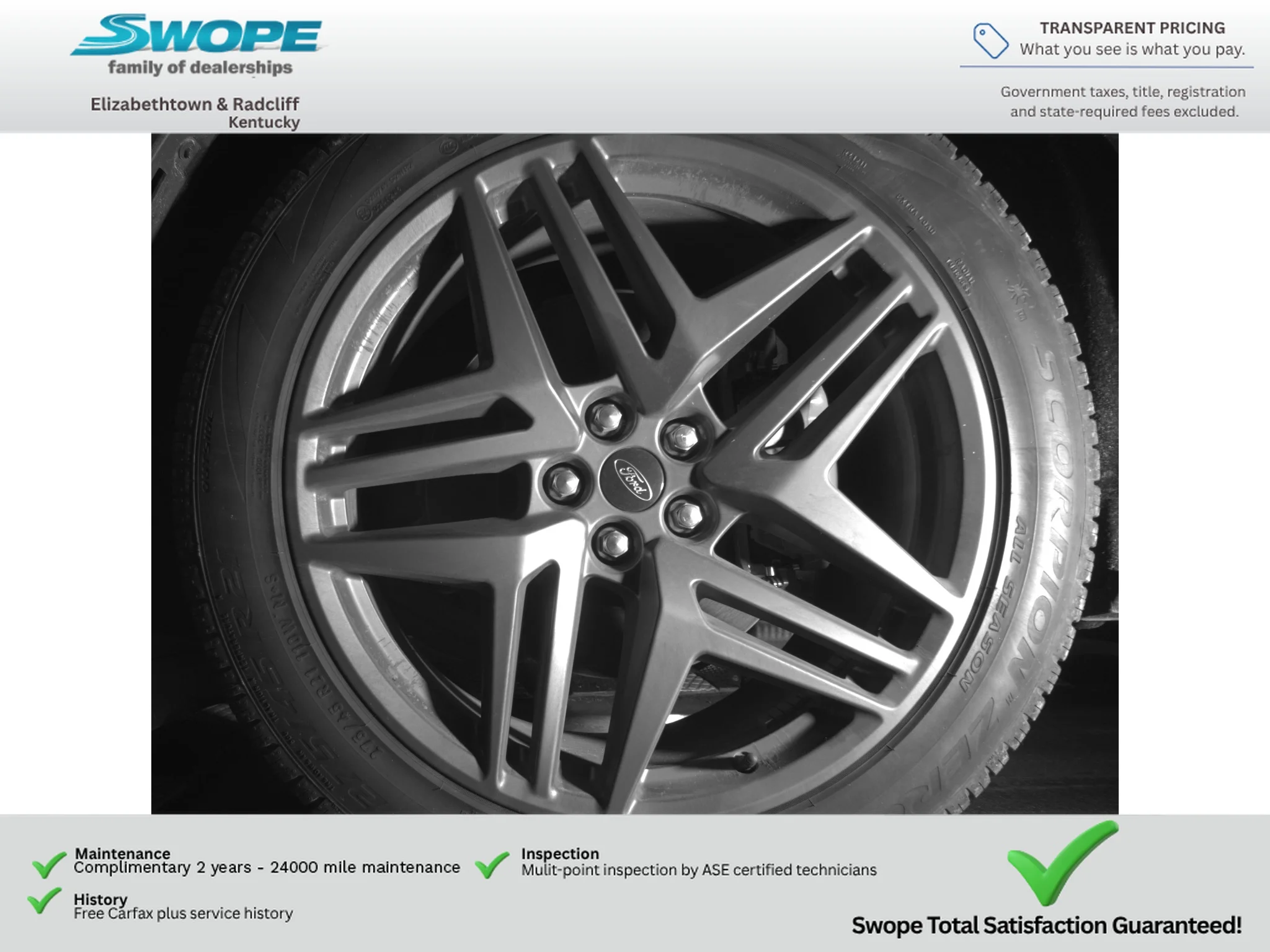Used 2025 Rapid Red Metallic Tinted Clearcoat Ford ST image 23