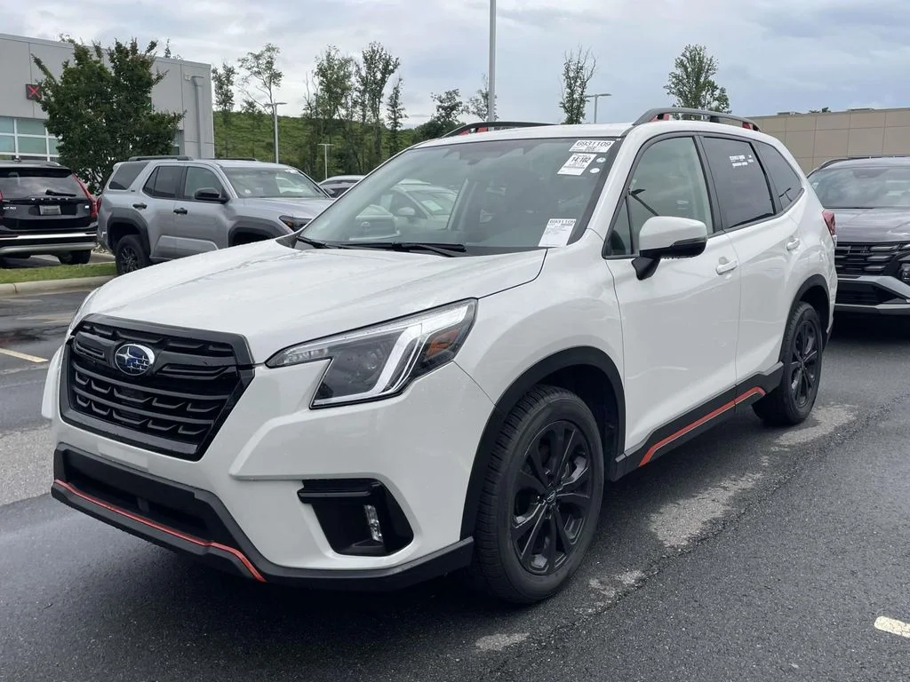 Used 2024 Crystal White Pearl Subaru Sport image 2