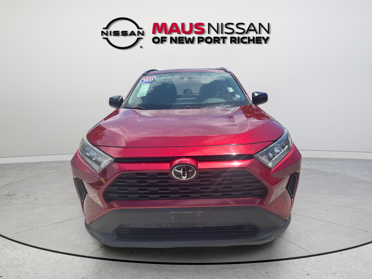 Used 2021 Red Toyota LE image 4