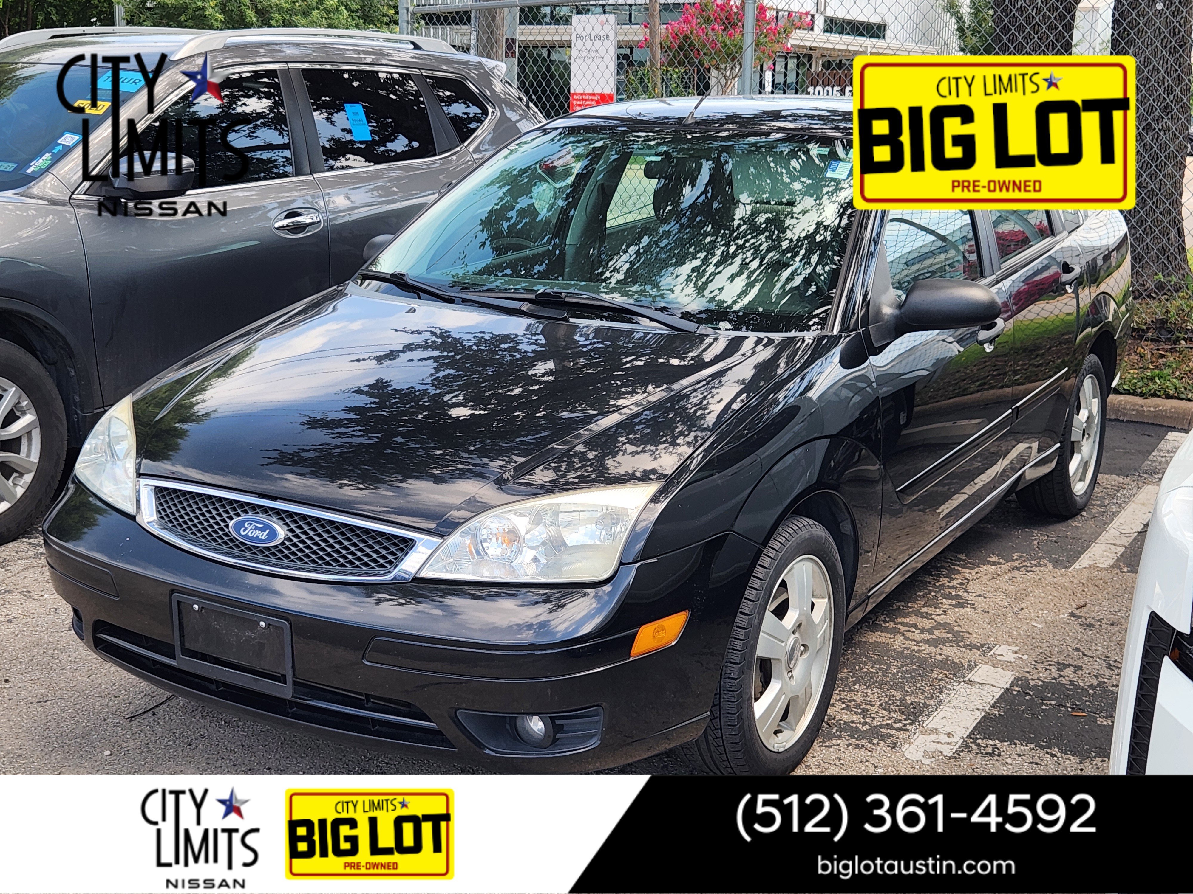Used 2007 Pitch Black Clearcoat Ford ZX4 S image 1