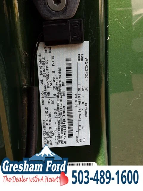 Certified Used 2024 Eruption Green Metallic Ford Wildtrak image 38