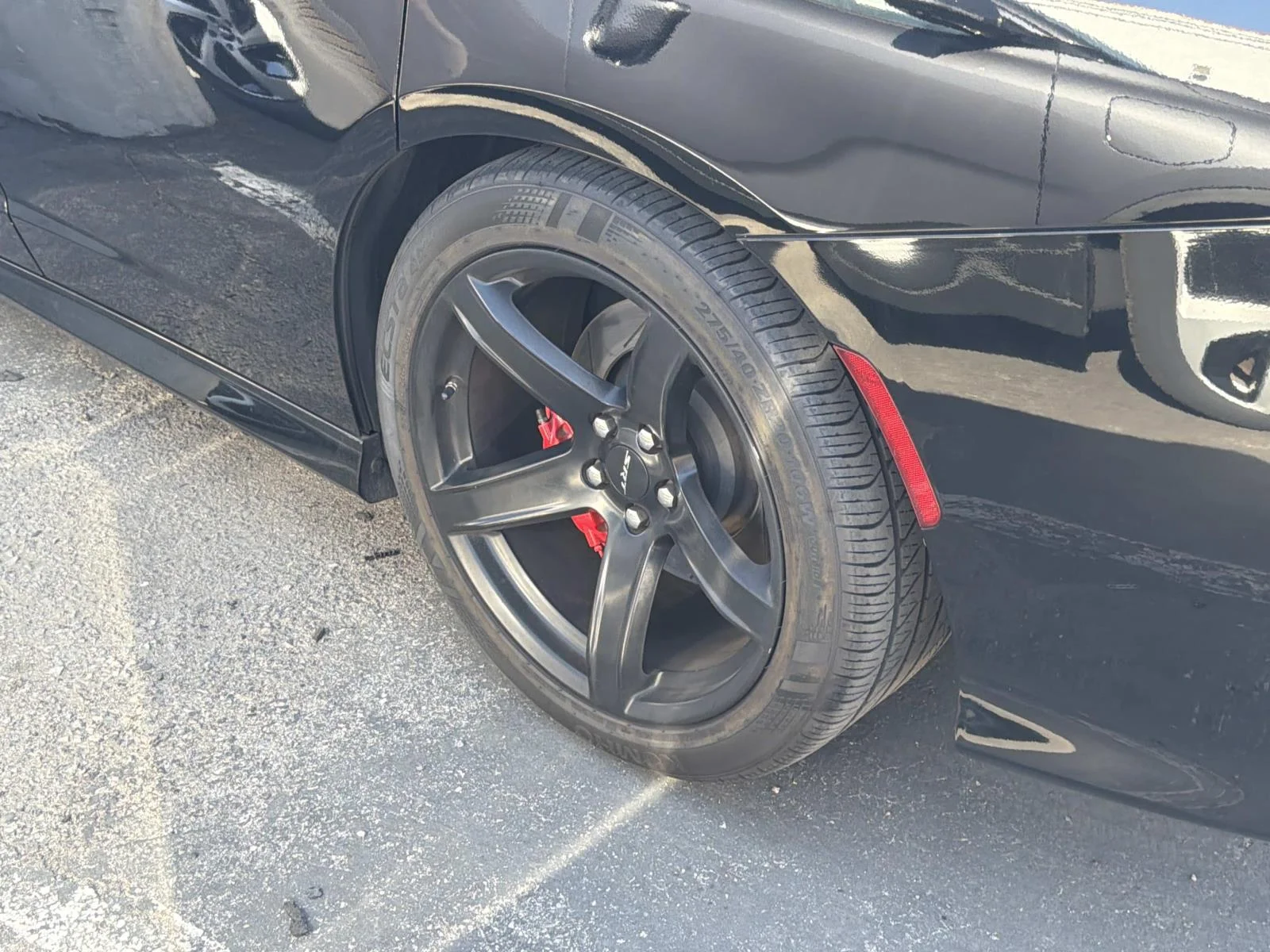 Used 2018 Pitch Black Clearcoat Dodge SRT 392 image 8