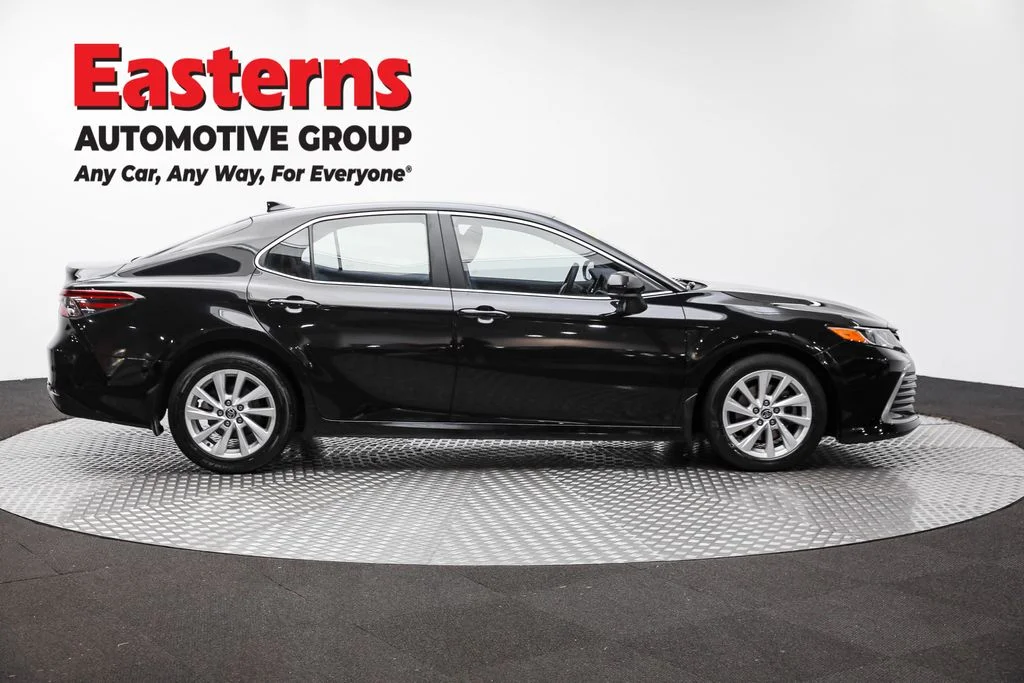 Used 2021 Black Toyota LE image 4