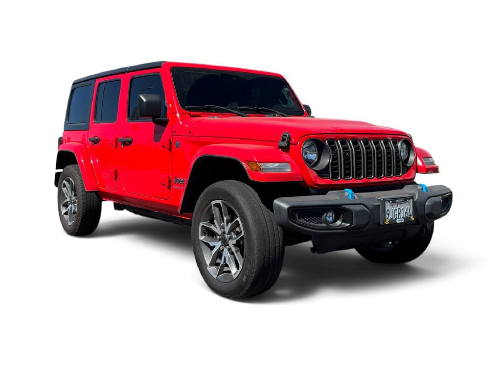 Used 2024 Red Jeep Sport S 4xe image 11