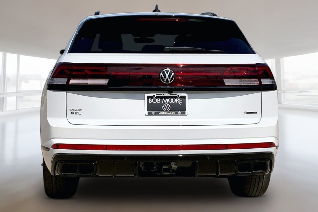 New 2026 Opal White Pearl Volkswagen SEL R-Line Black image 4