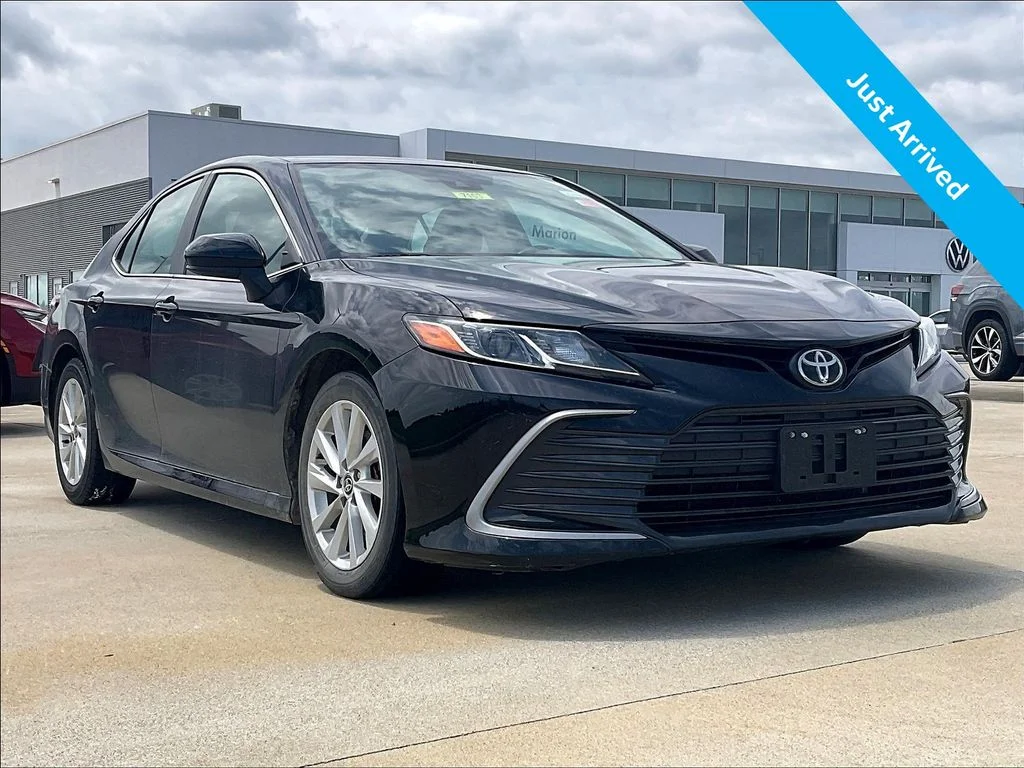 Used 2022 Black Toyota LE image 1