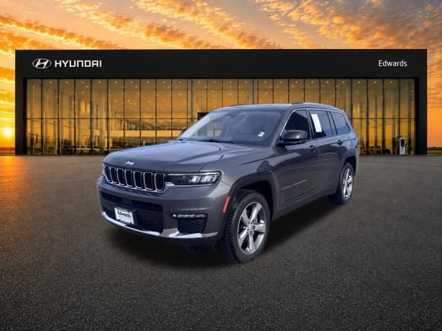 Used 2022 Gray Jeep Limited image 1