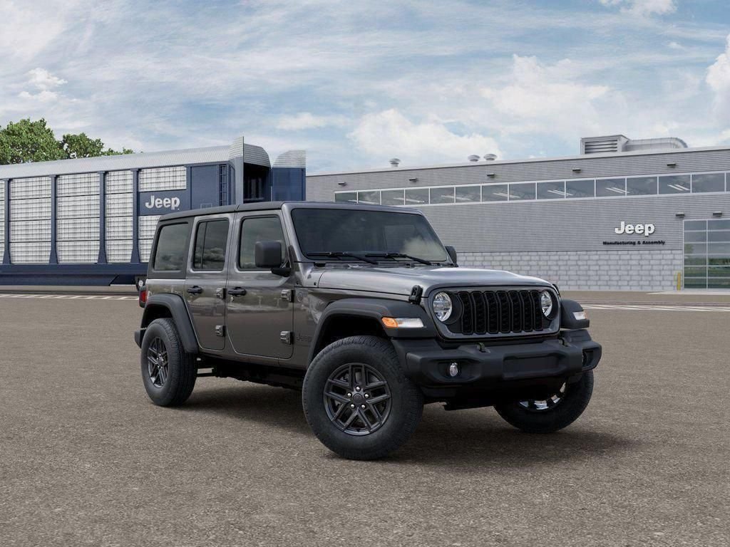 New 2026 Granite Crystal Metallic Clear-Coat Exterior Paint Jeep Sport S image 2