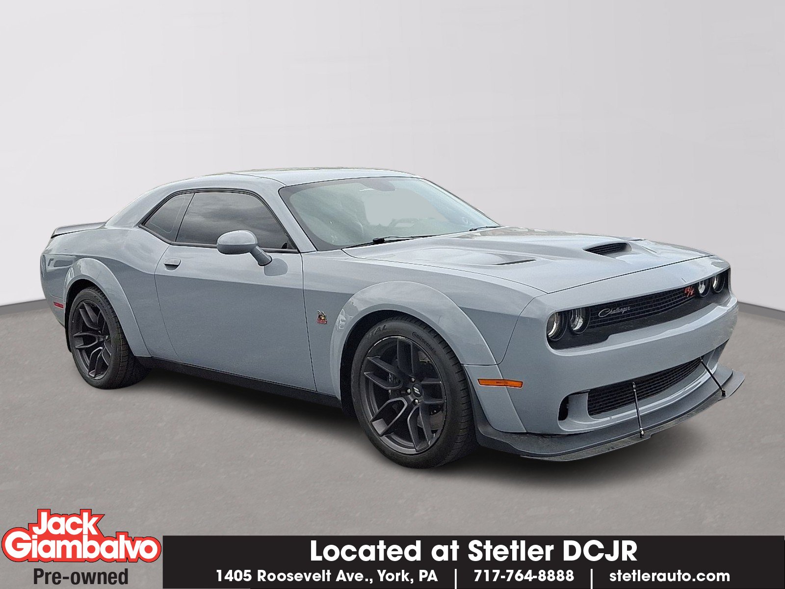 Pre-Owned 2021 Dodge Challenger R/T Scat Pack Widebody 2D Coupe in
