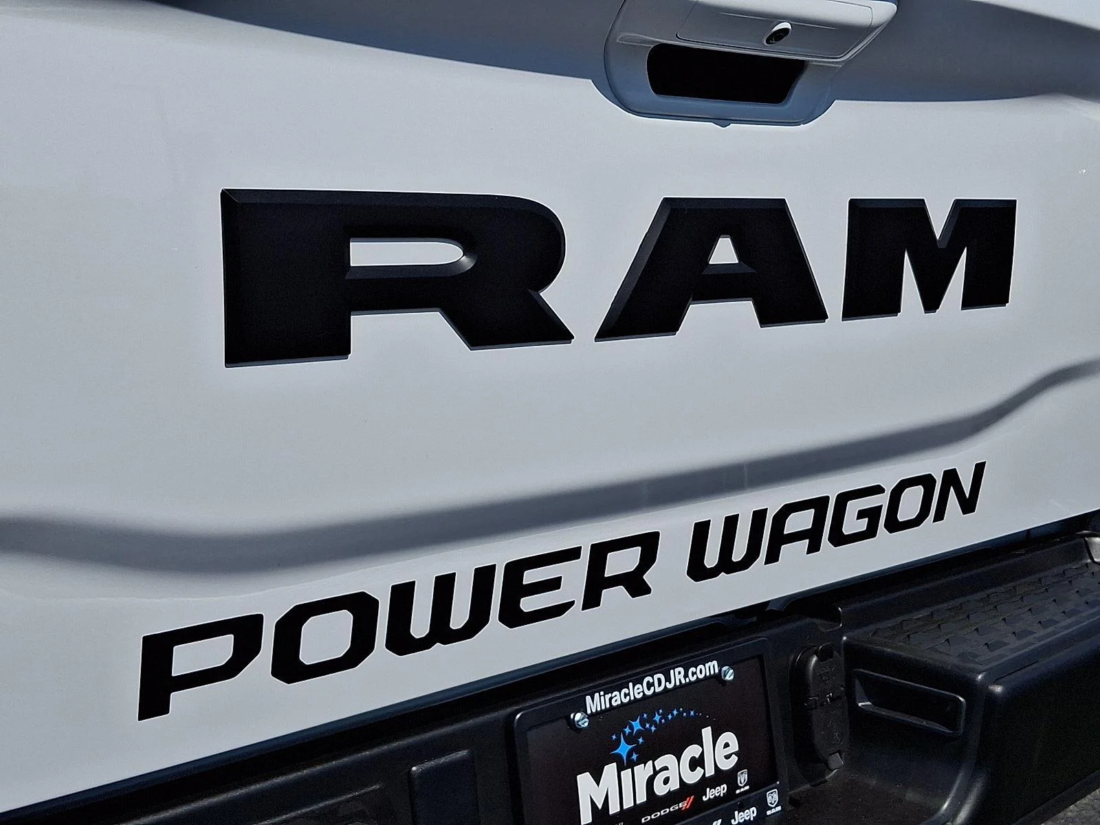 Used 2025 Bright White Clearcoat Ram Power Wagon image 30