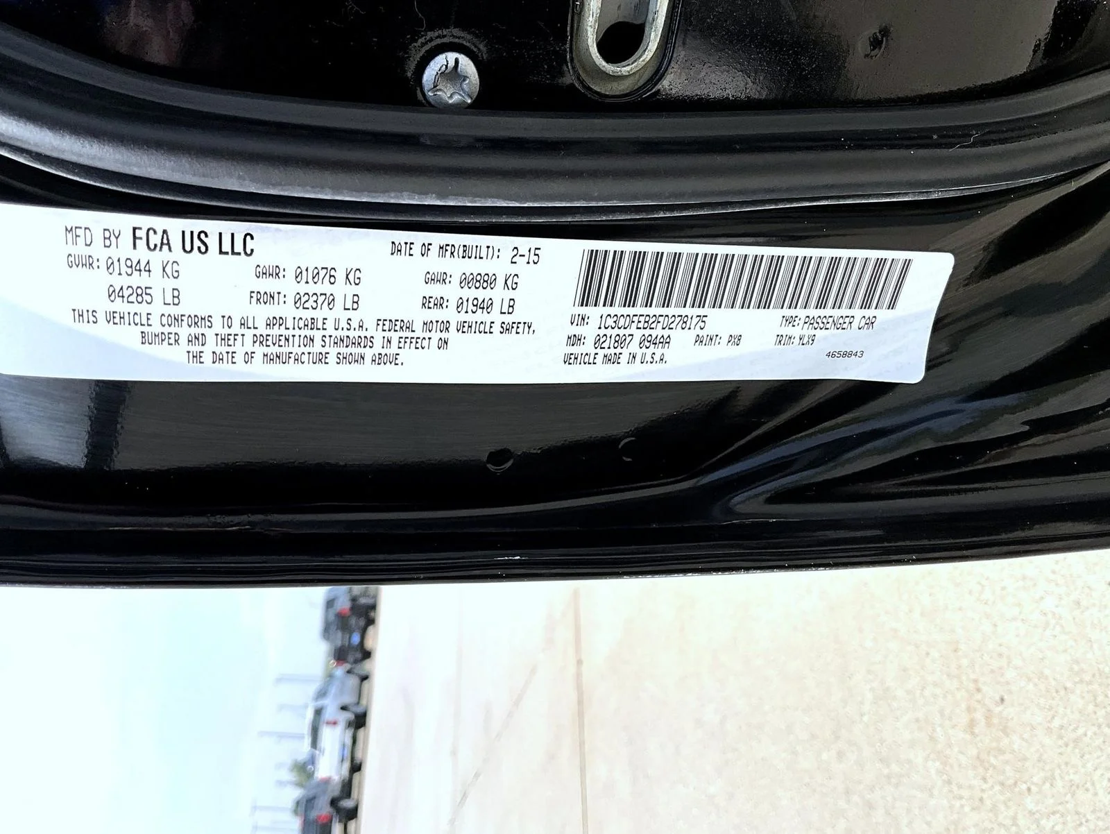Used 2015 Black Dodge GT image 27