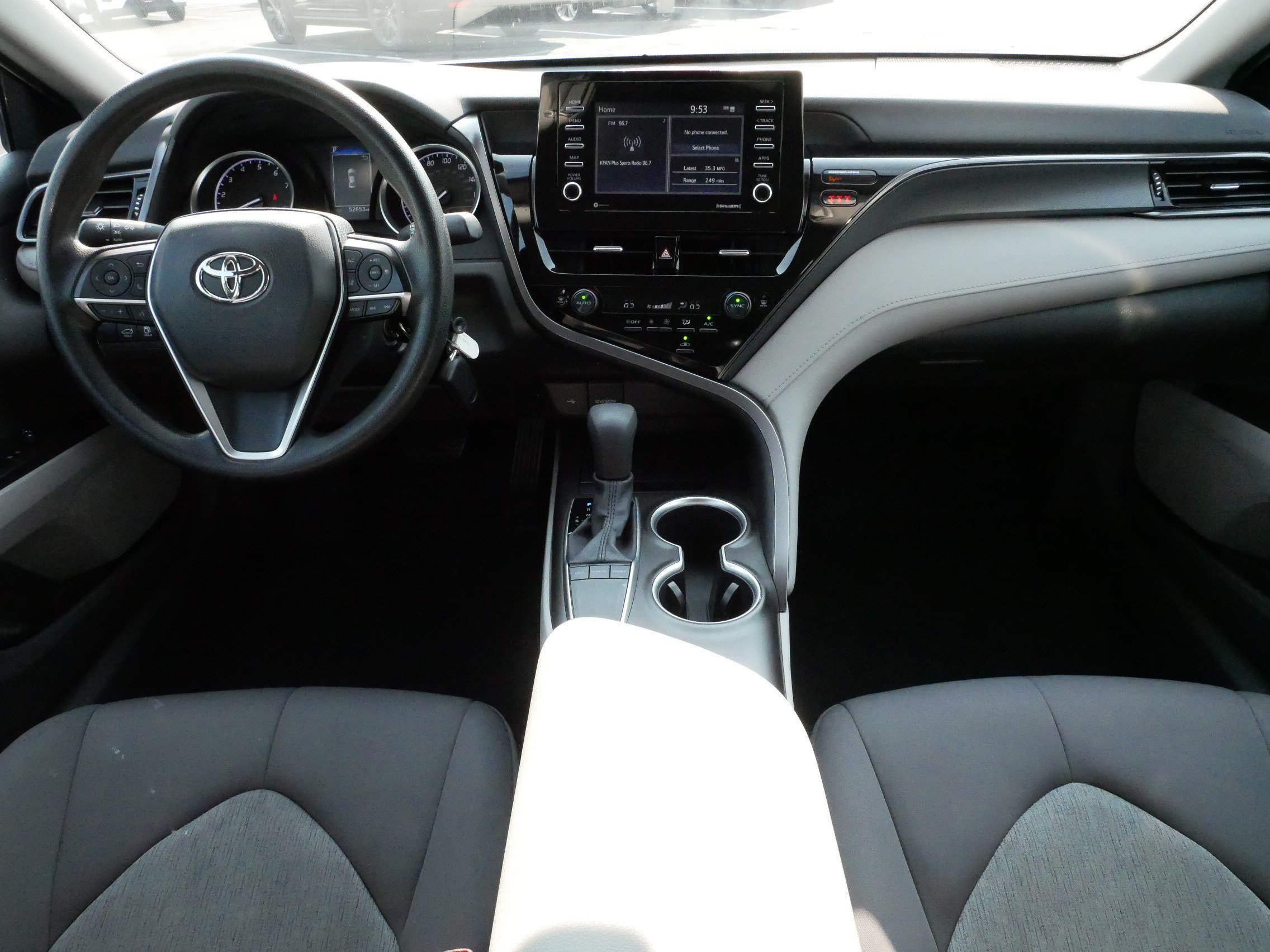 Certified Used 2023 MIDNIGHT BLACK METAL Toyota LE image 10
