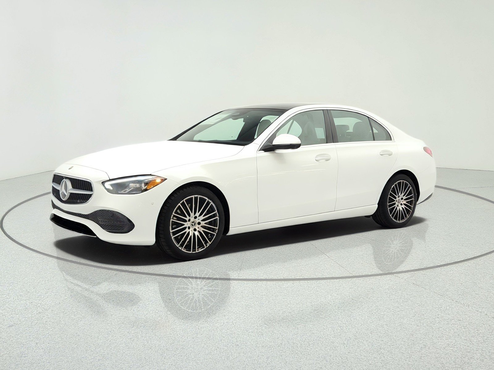 New 2026 Polar White Mercedes-Benz C 300 Sedan image 1