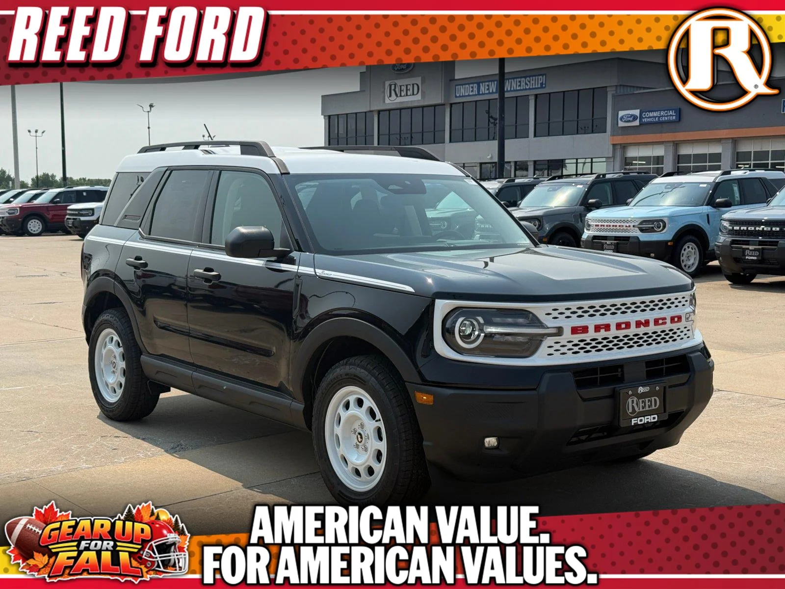 New 2026 Shadow Black Ford Heritage image 1