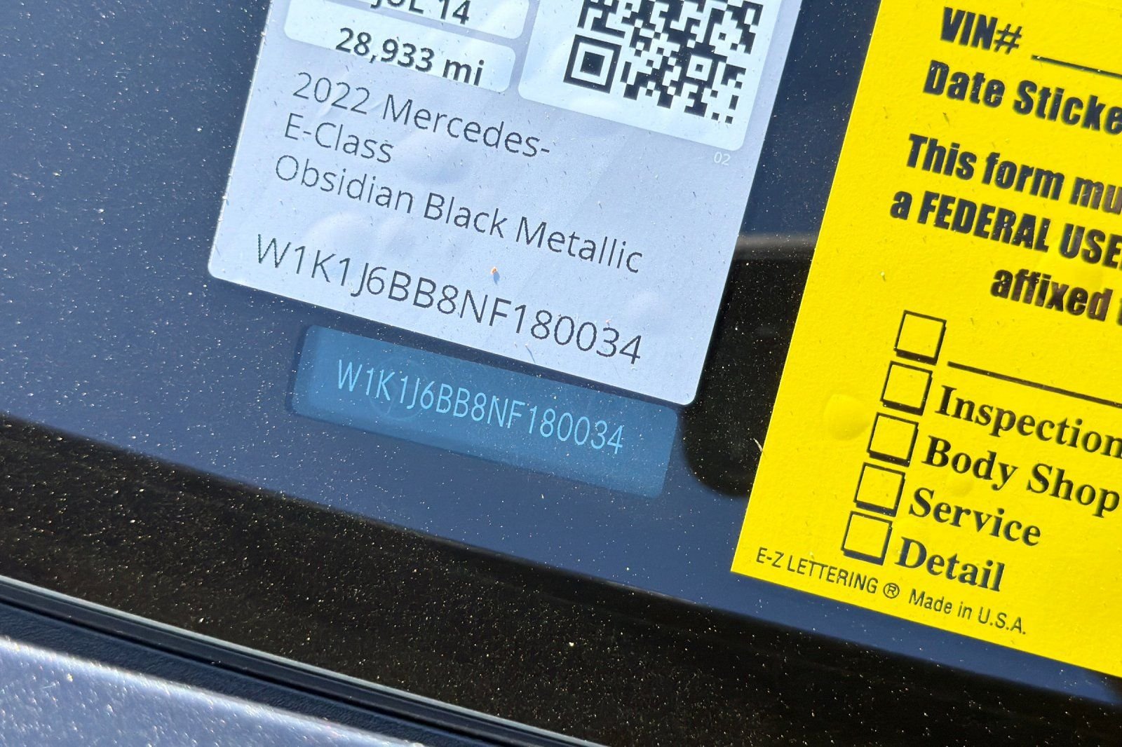 Certified Used 2022 Black Mercedes-Benz E 53 AMG® image 18